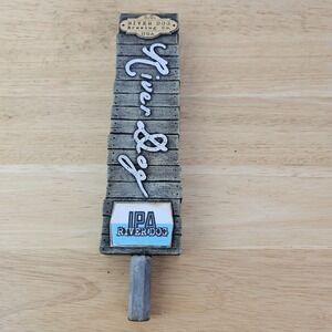 RIVER DOG IPA PILSNER Draft beer‎ tap handle. SOUTH CAROLINA Mancave 11 inches